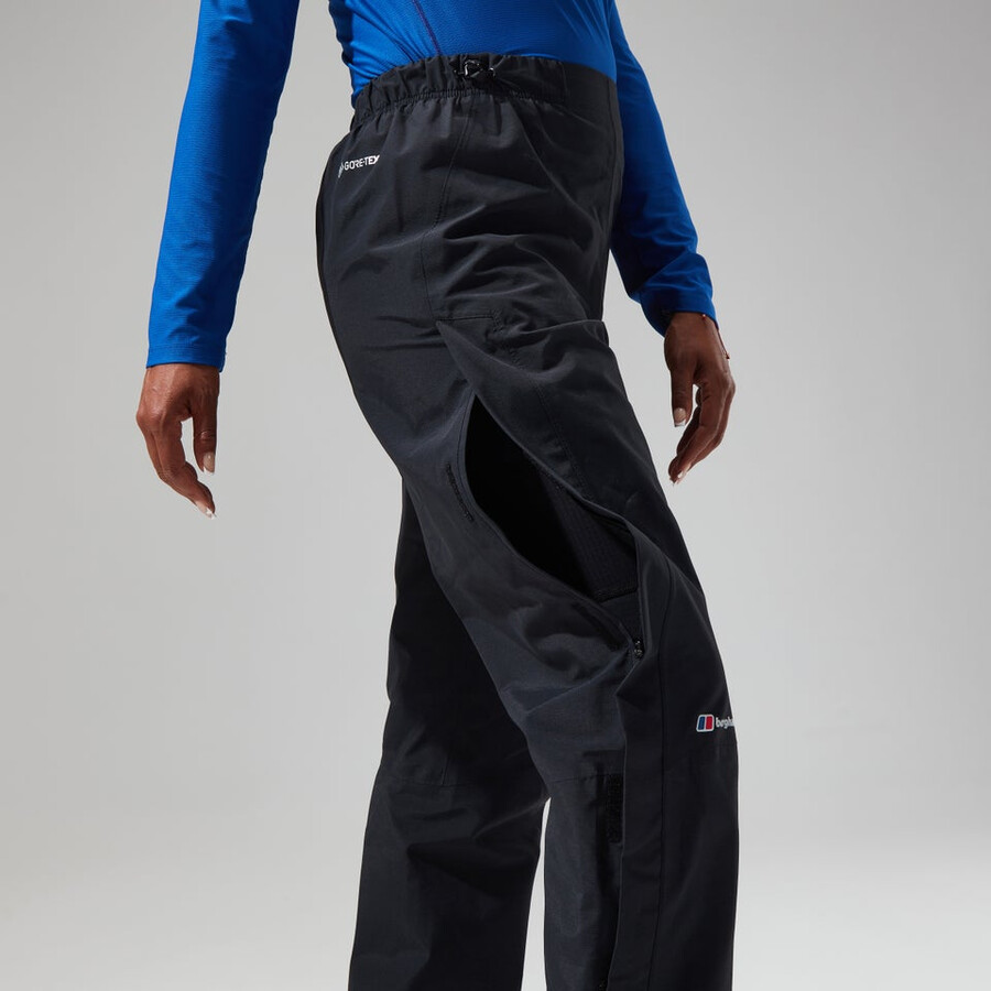 womens hillwalker gore-tex pant - black berghaus