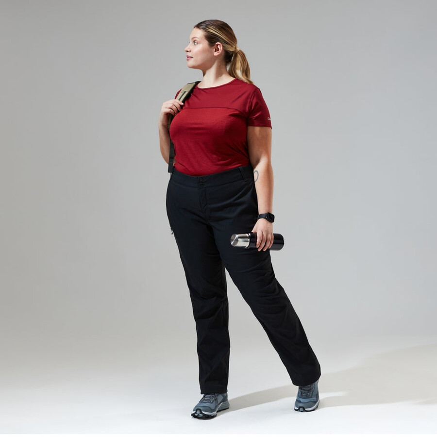 womens ortler 2.0 pant - black berghaus