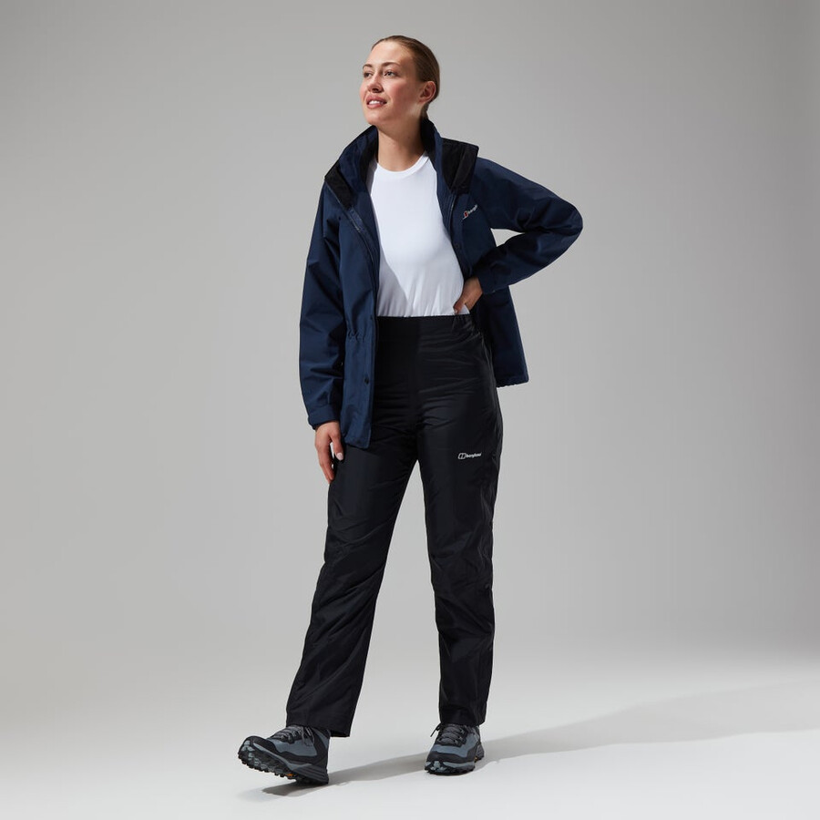 womens deluge 2.0 pant - black berghaus