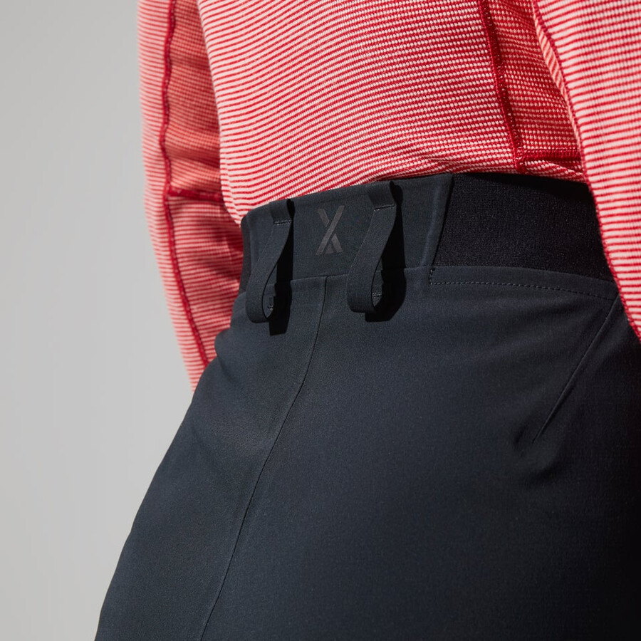 womens mtn guide gore-tex pro pant - redblack berghaus