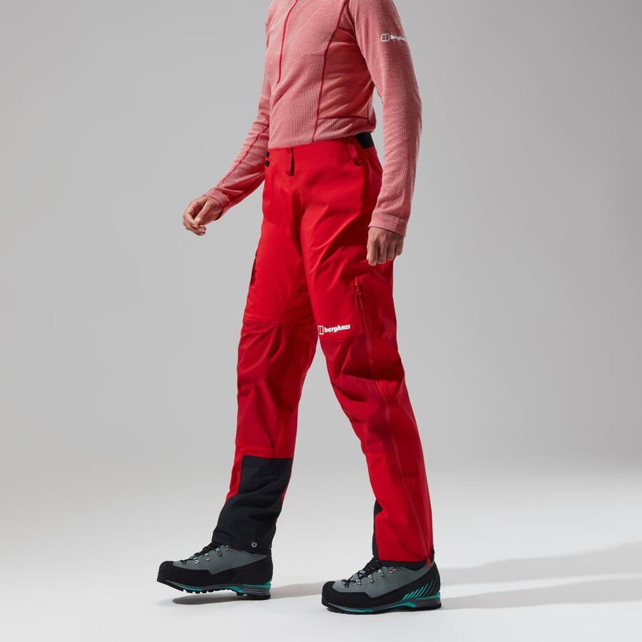 womens mtn seeker gore-tex pant - red berghaus