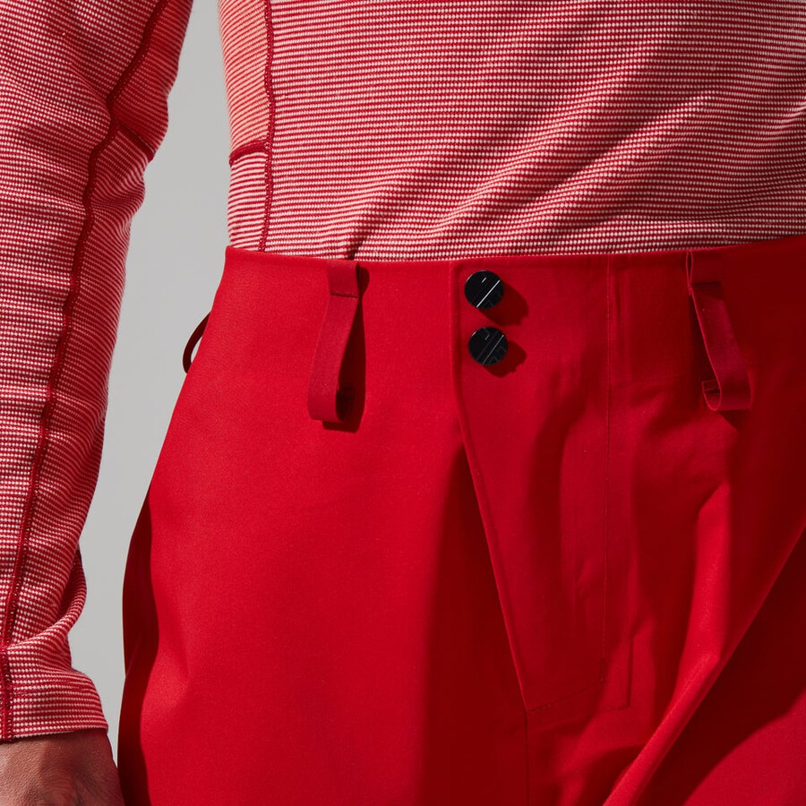 womens mtn seeker gore-tex pant - red berghaus