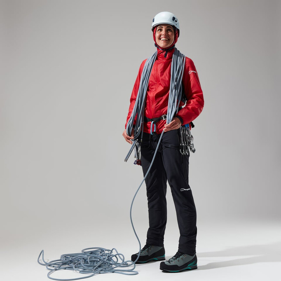 womens mtn guide mw technical pant - black berghaus