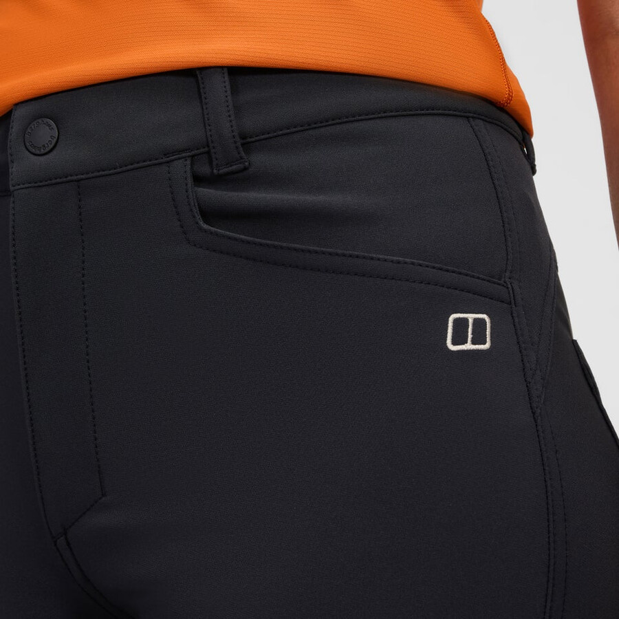 womens everyday skinny stretch pant - black berghaus