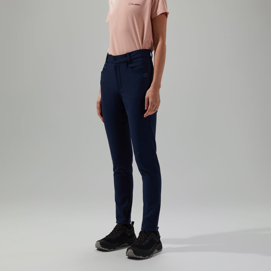 womens everyday skinny stretch pant blue berghaus