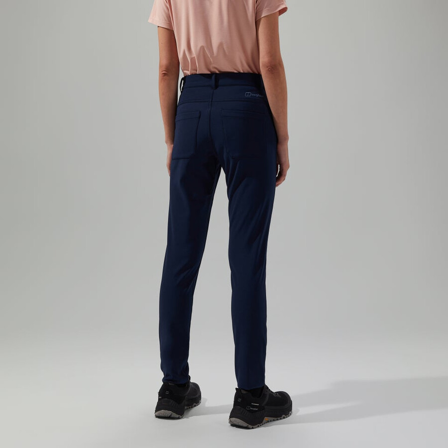 womens everyday skinny stretch pant blue berghaus
