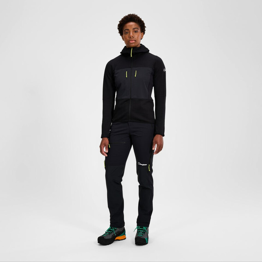 womens mtn guide alpine pant - black berghaus