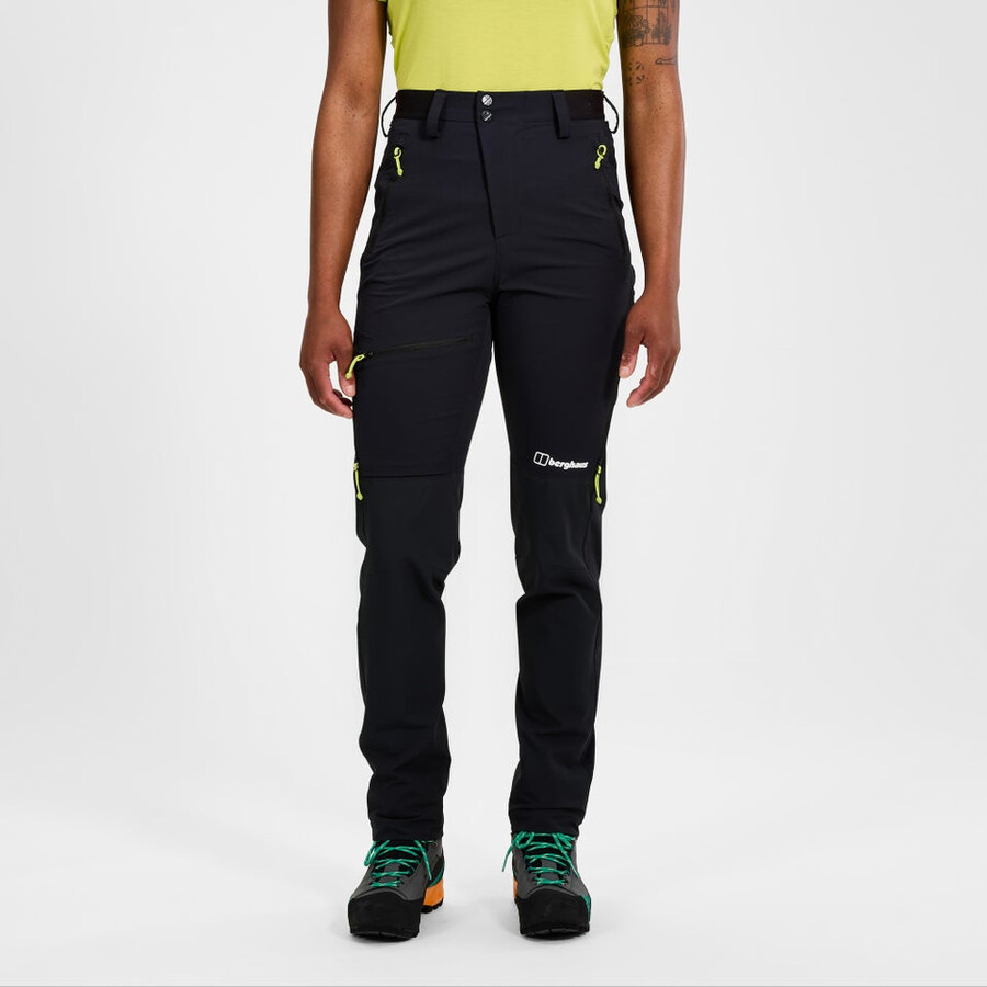 womens mtn guide alpine pant - black berghaus