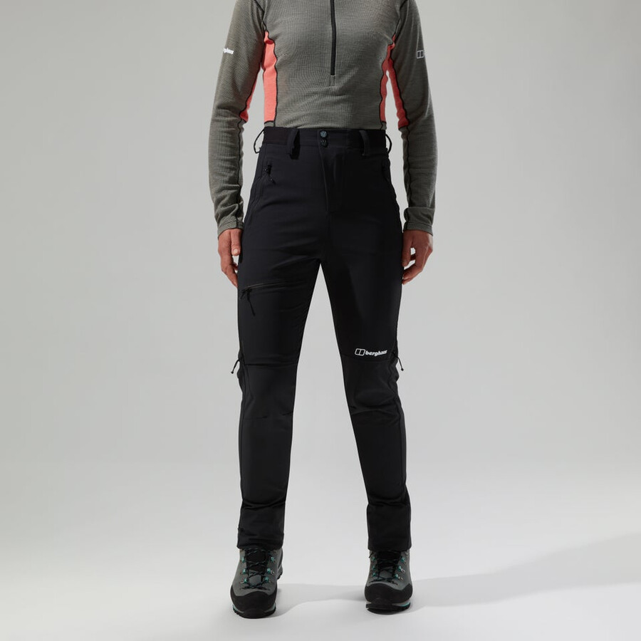 womens mtn guide alpine pant - black berghaus