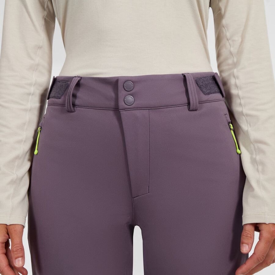 womens ridge-roamer softshell pant - purple berghaus