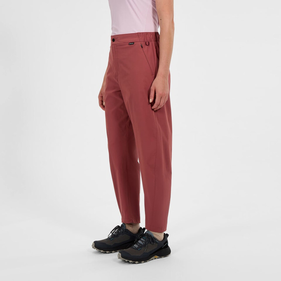 womens burwell pant - red berghaus