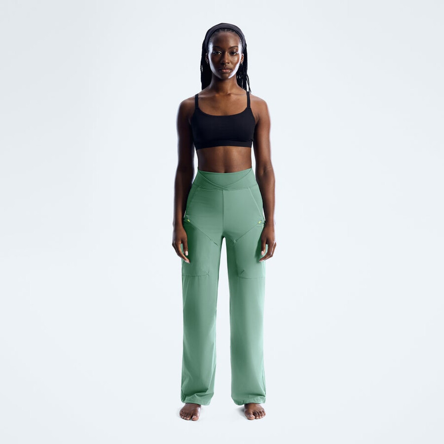 womens farren trousers - green berghaus