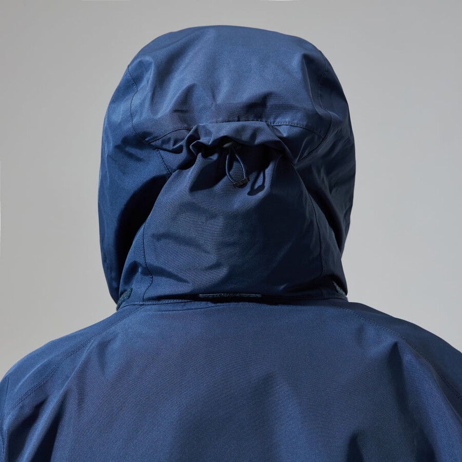 womens glissade gore-tex interactive jacket - dark blue berghaus
