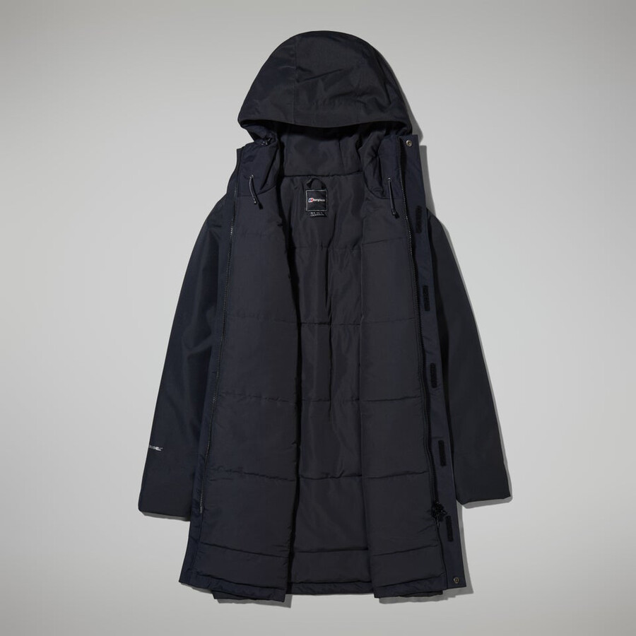 womens hinderwick hydroshell jacket - black berghaus