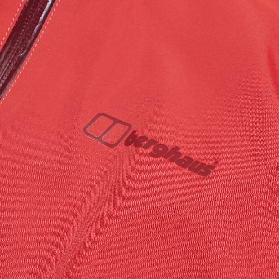 womens highraise gore-tex jacket - red berghaus