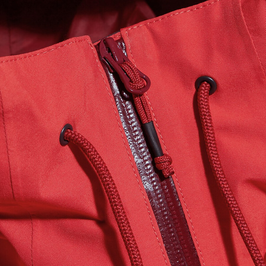 womens highraise gore-tex jacket - red berghaus