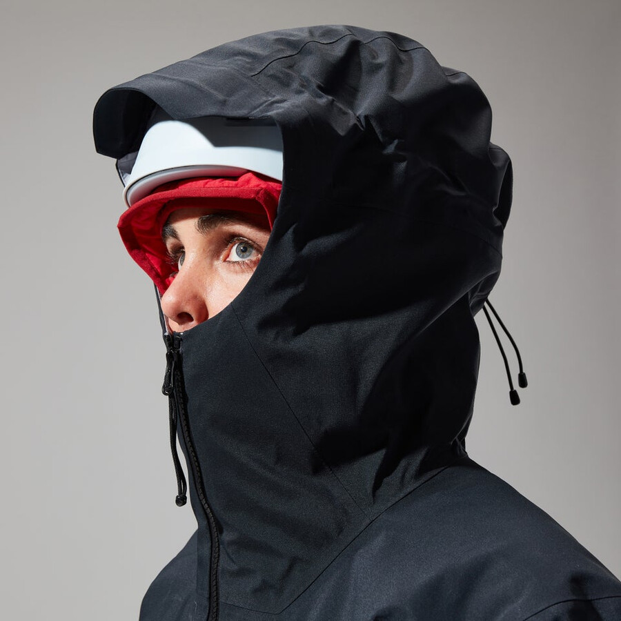 womens mtn seeker gore-tex jacket - black berghaus
