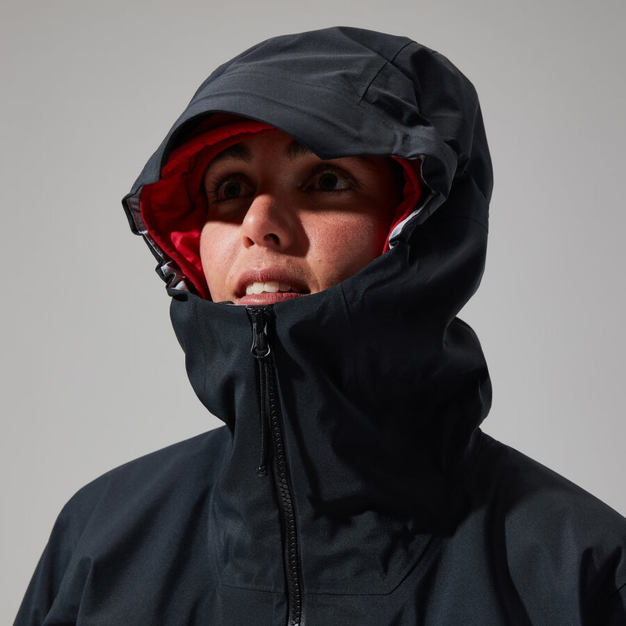 womens mtn seeker gore-tex jacket - black berghaus