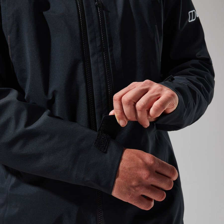 womens mtn seeker gore-tex jacket - black berghaus