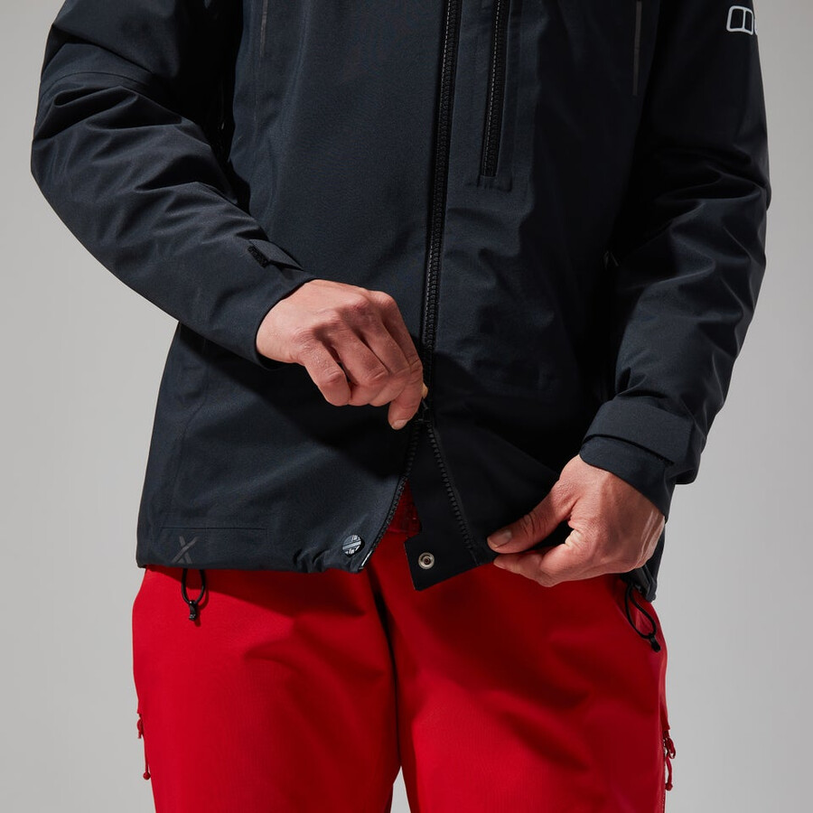 womens mtn seeker gore-tex jacket - black berghaus