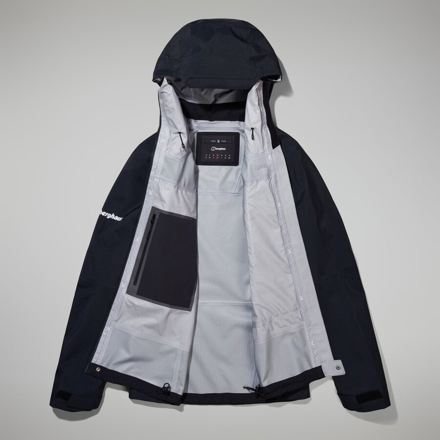 womens mtn seeker gore-tex jacket - black berghaus