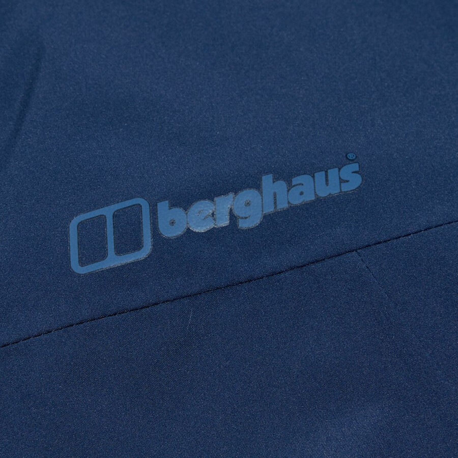 womens deluge pro 3.0 waterproof jacket - blue berghaus