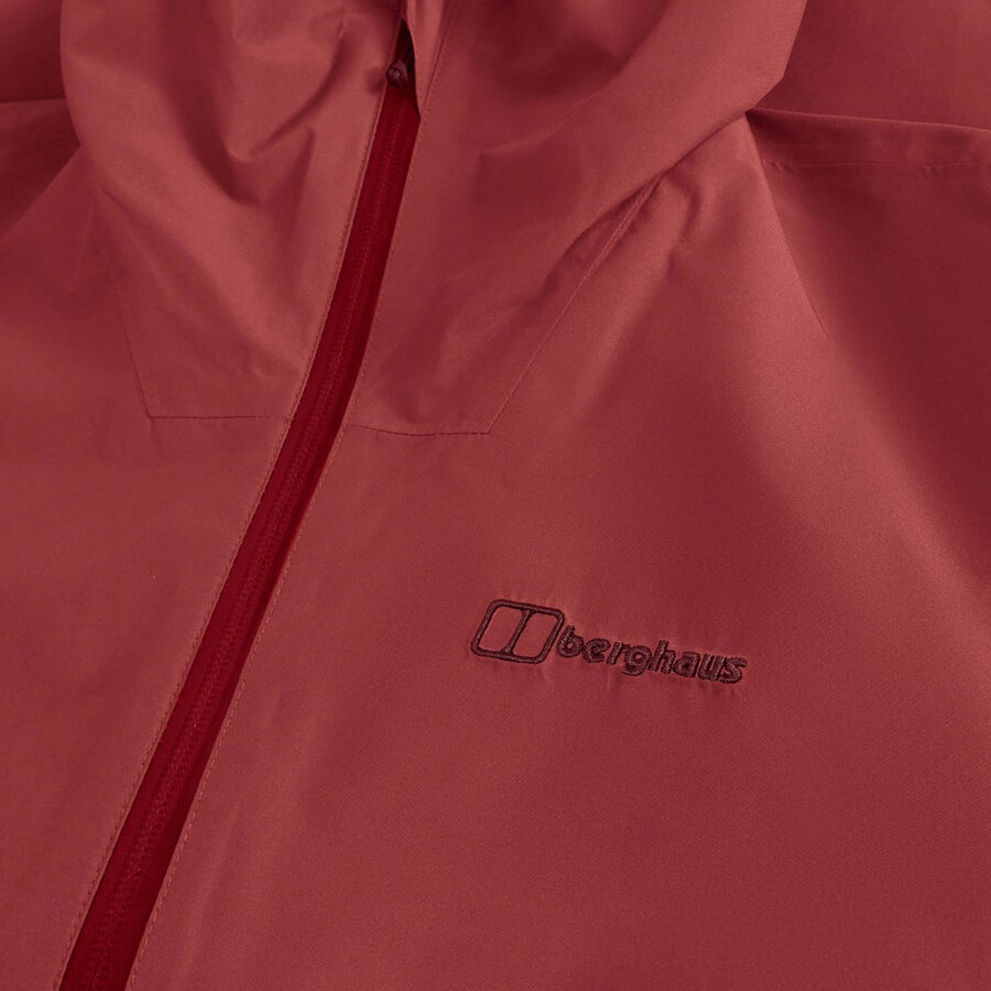womens ashberry gore-tex waterproof jacket - red berghaus