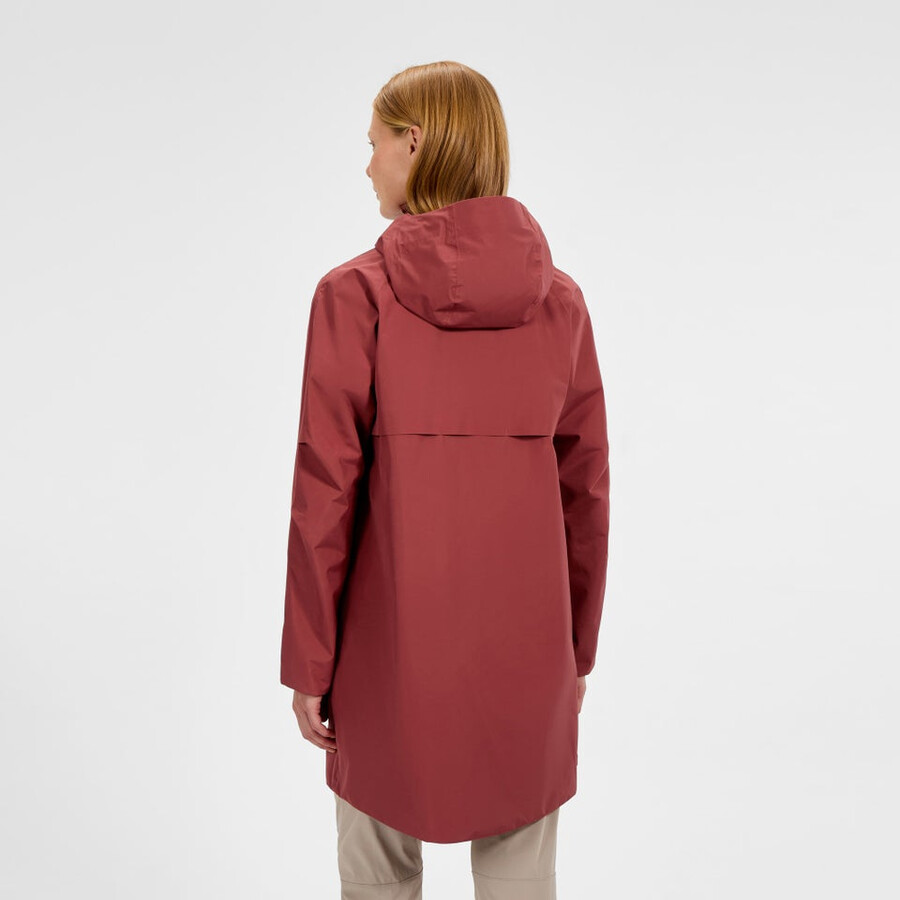womens ashberry gore-tex waterproof jacket - red berghaus
