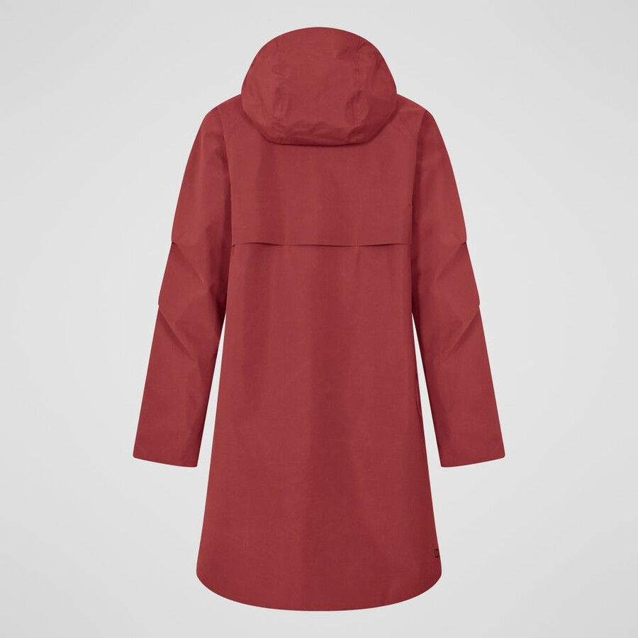 womens ashberry gore-tex waterproof jacket - red berghaus