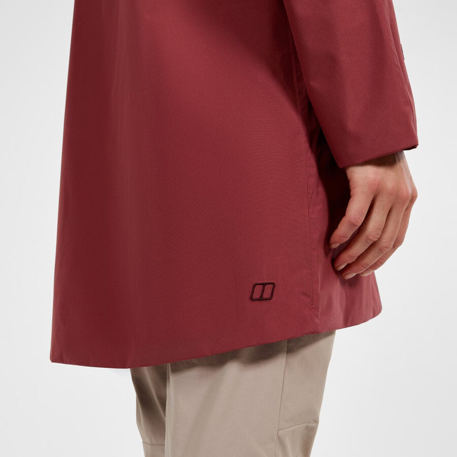 womens ashberry gore-tex waterproof jacket - red berghaus