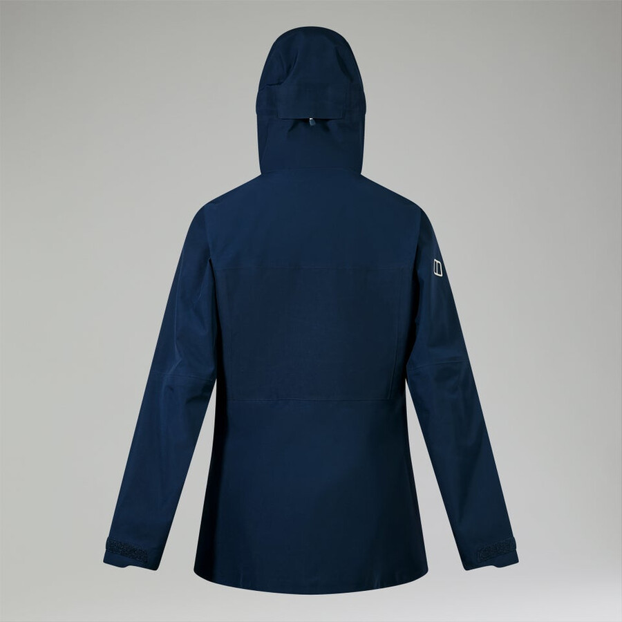 womens ridge-seeker gore-tex waterproof jacket - blue berghaus