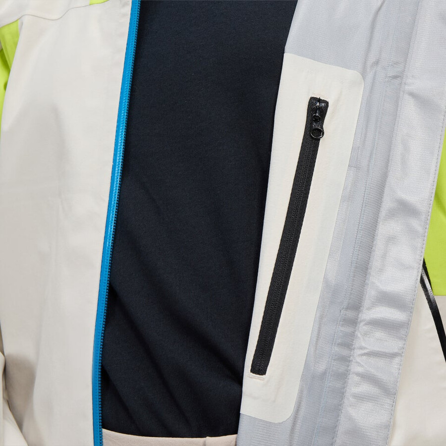 womens ridge-seeker gore-tex waterproof jacket - greyyellow berghaus