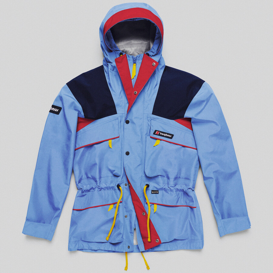 unisex trango gore-tex waterproof jacket - blue berghaus
