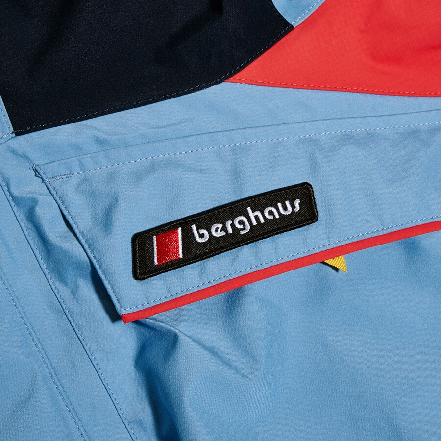unisex trango gore-tex waterproof jacket - blue berghaus