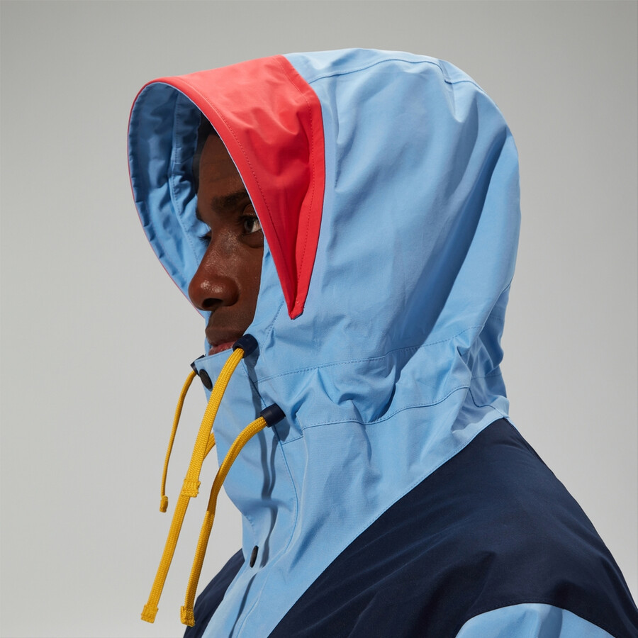 unisex trango gore-tex waterproof jacket - blue berghaus