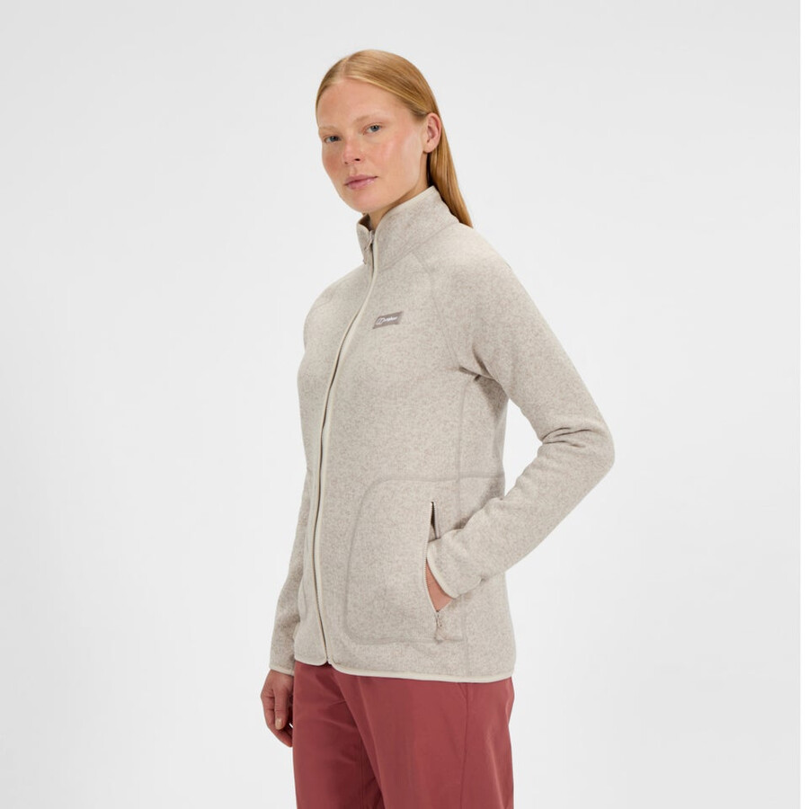 womens asterby interactive jacket - grey berghaus