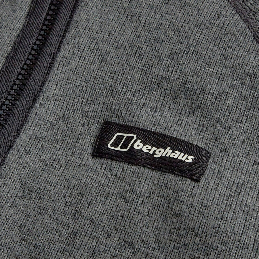 womens asterby interactive jacket - blackgrey berghaus