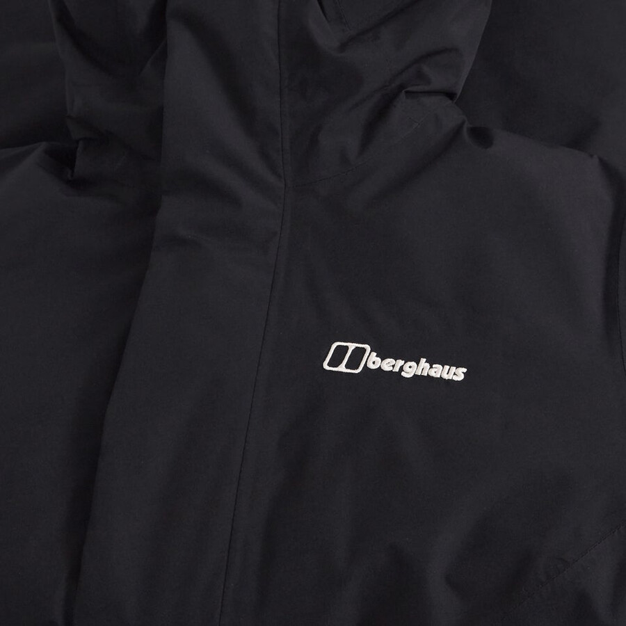 womens ashberry gore-tex down parka - black berghaus