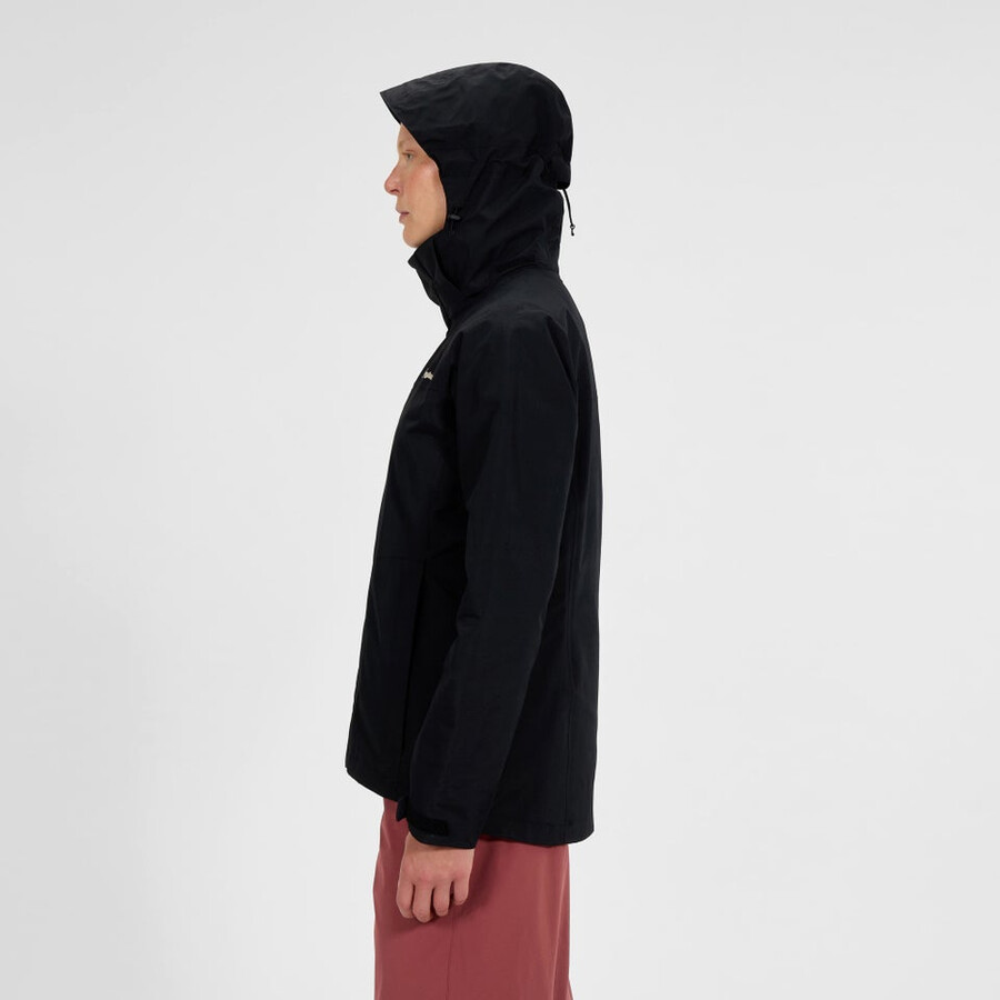 womens hillwalker 2.0 interactive gore-tex waterproof jacket - black berghaus