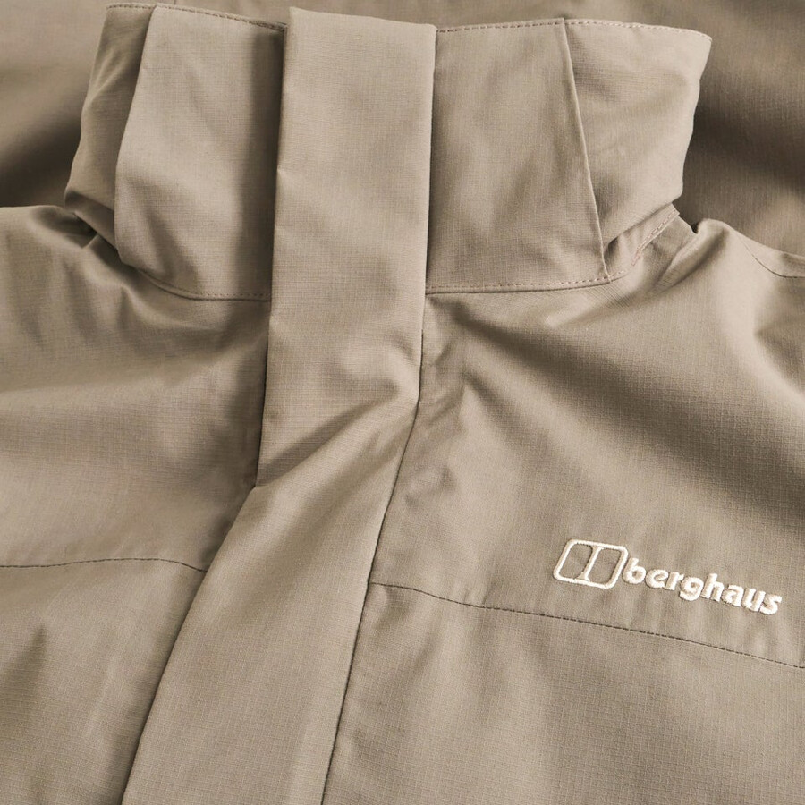 womens hillwalker 2.0 interactive gore-tex waterproof jacket - natural berghaus
