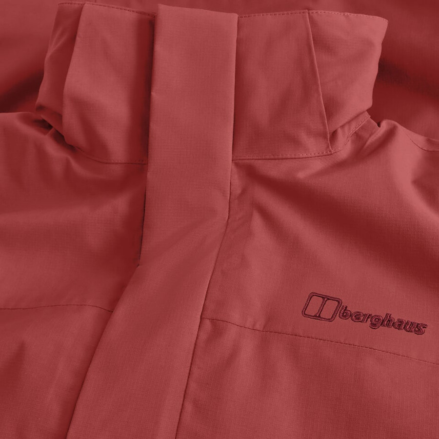 womens hillwalker 2.0 interactive gore-tex waterproof jacket - red berghaus