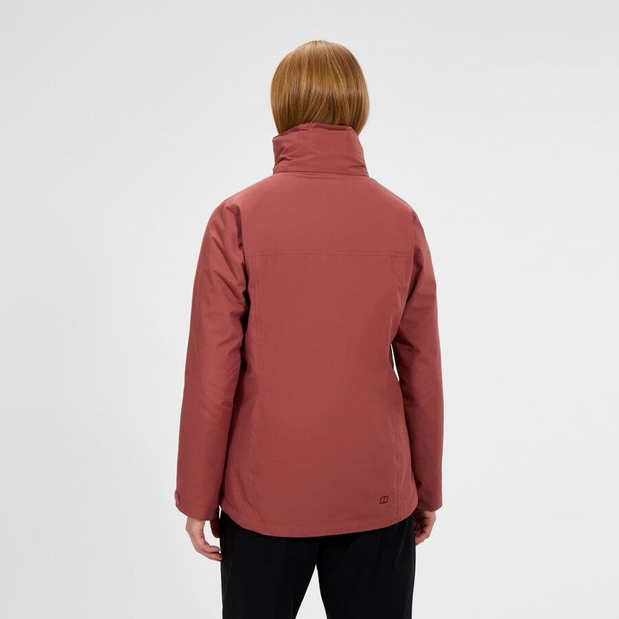 womens hillwalker 2.0 interactive gore-tex waterproof jacket - red berghaus