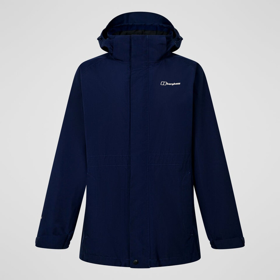 womens glissade gore-tex interactive jacket - blue berghaus