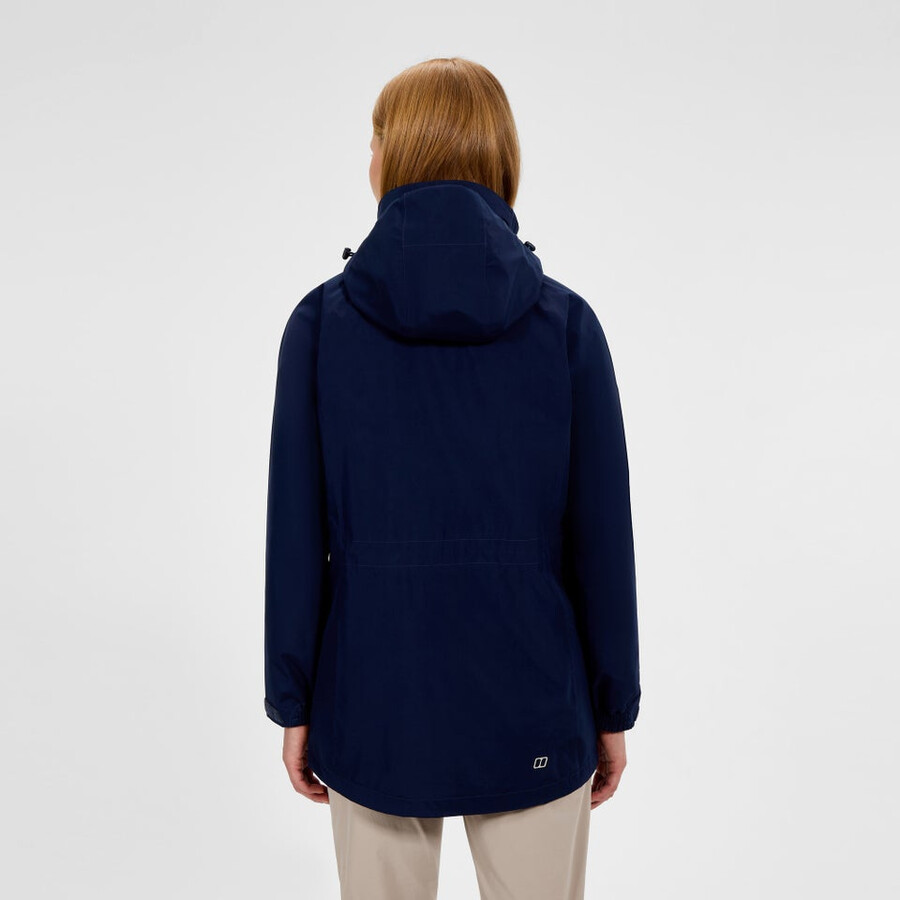 womens glissade gore-tex interactive jacket - blue berghaus