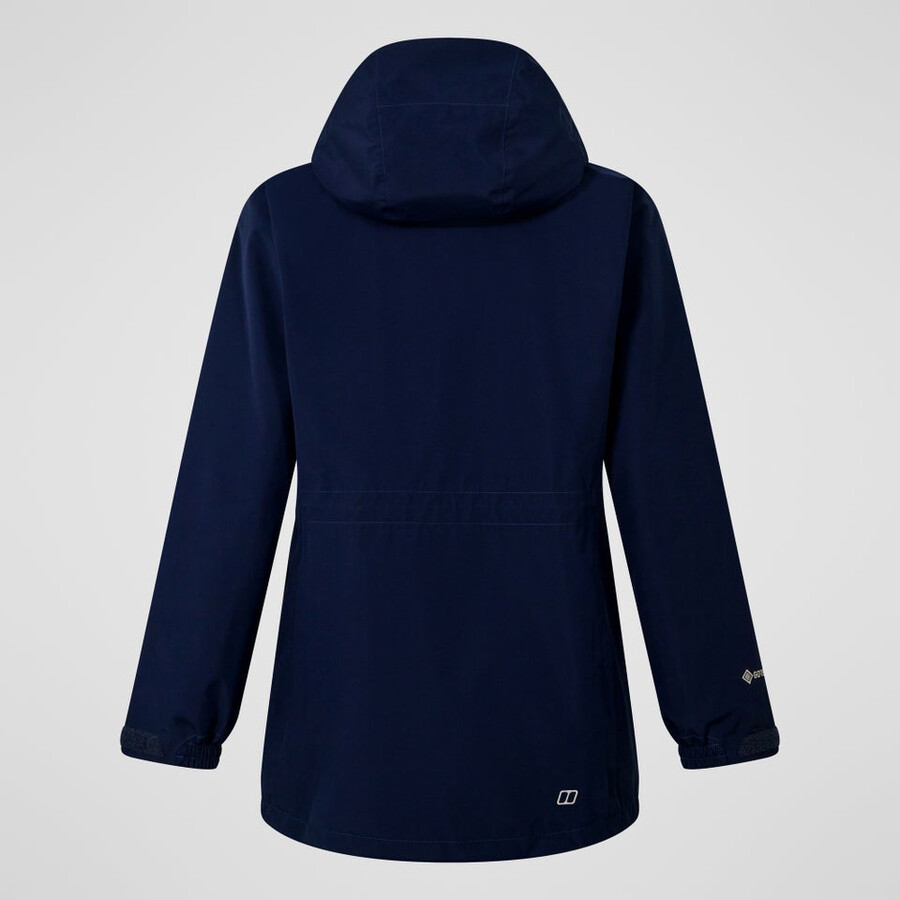 womens glissade gore-tex interactive jacket - blue berghaus