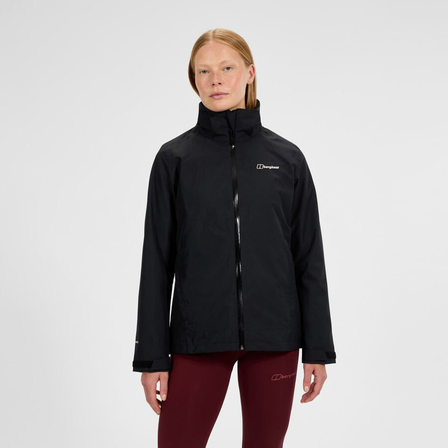 womens roam gemini 3in1 jacket - blackgrey berghaus