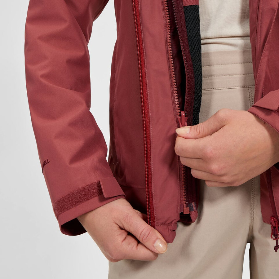 womens roam gemini 3in1 jacket - red berghaus