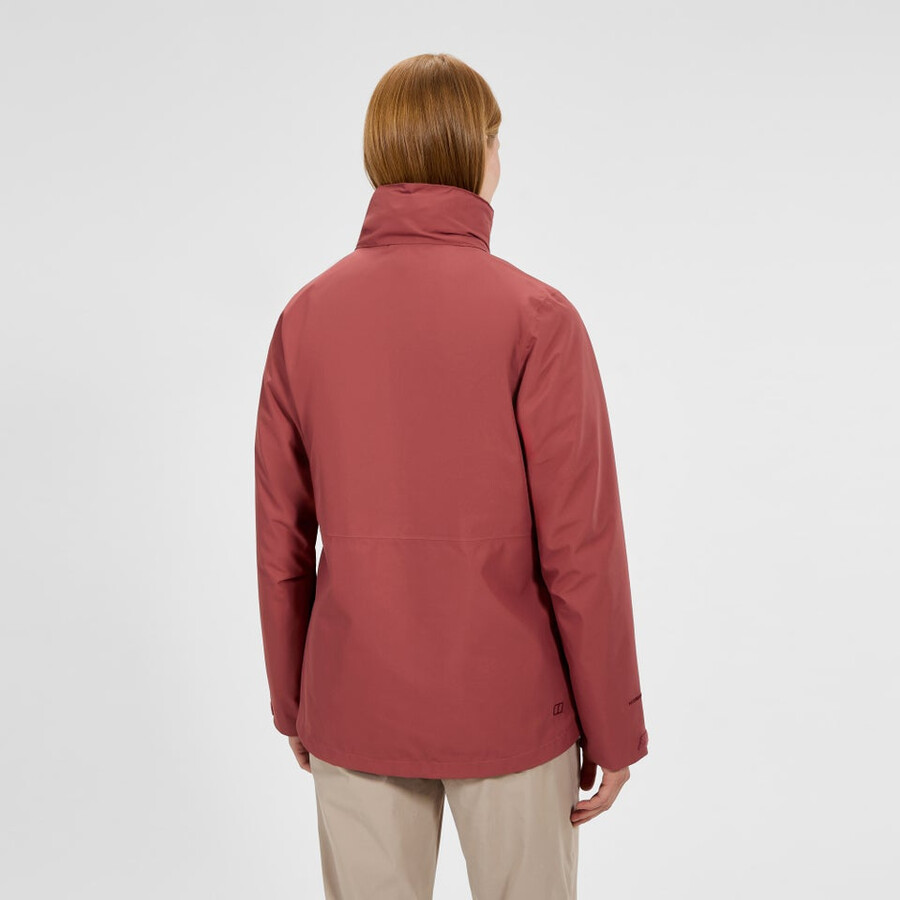 womens roam gemini 3in1 jacket - red berghaus