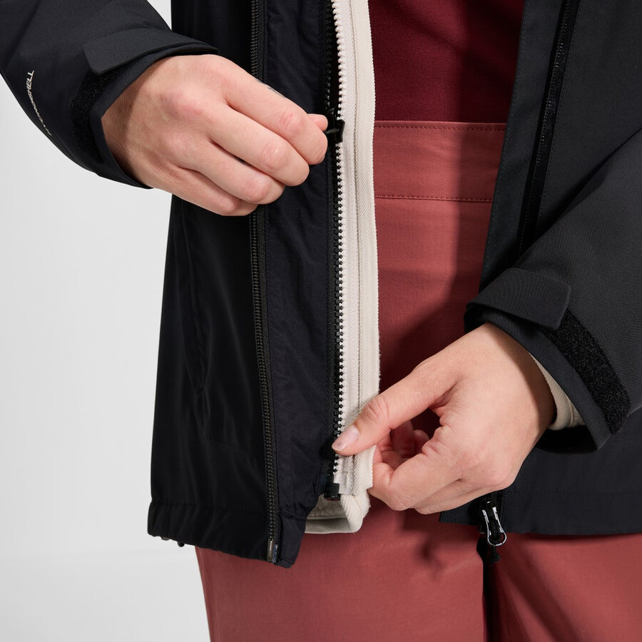 womens roam interactive jacket - black berghaus