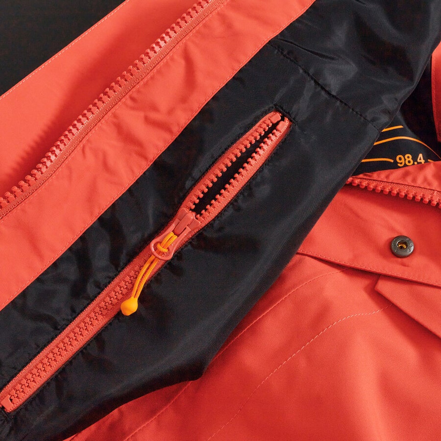 unisex volcanism parka - orange berghaus